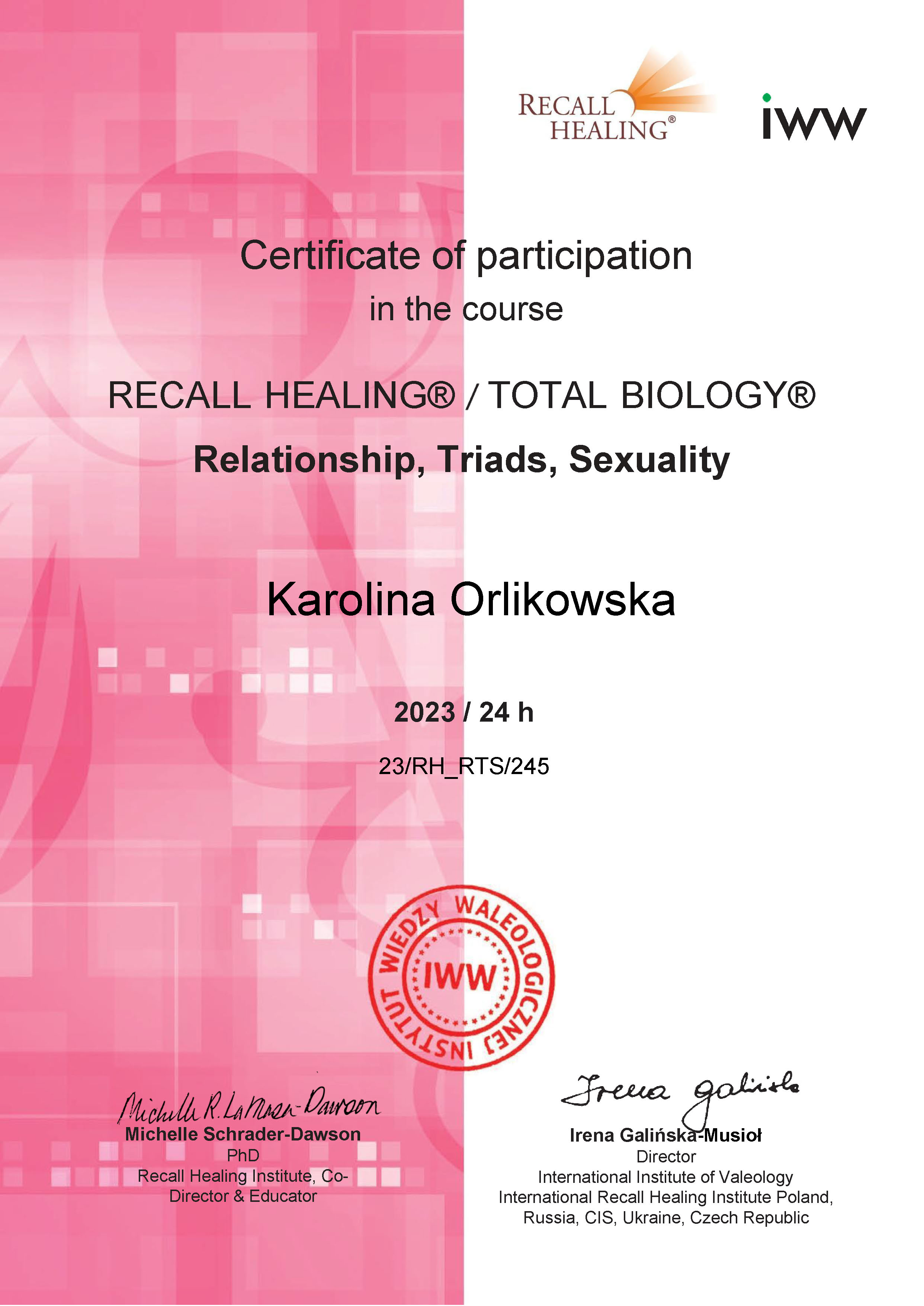 Relationships, Partnerships, Sexuality